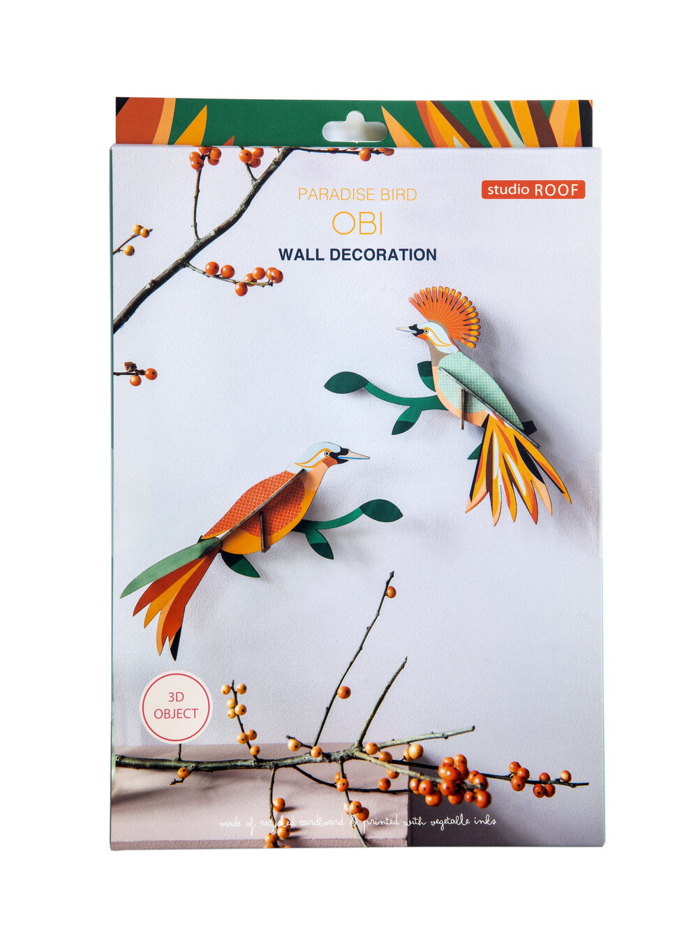 Paradisfugl Obi vægdekoration